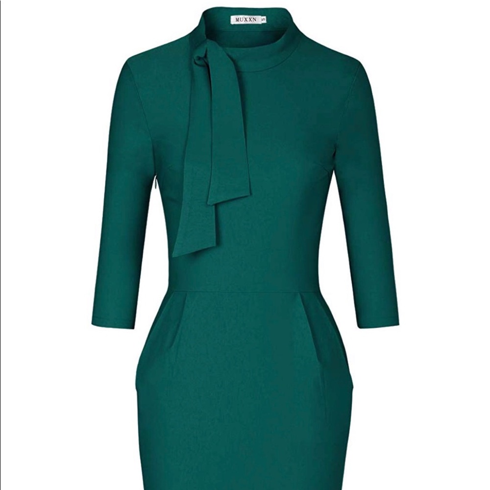 Emerald Dress pencil skirt style
